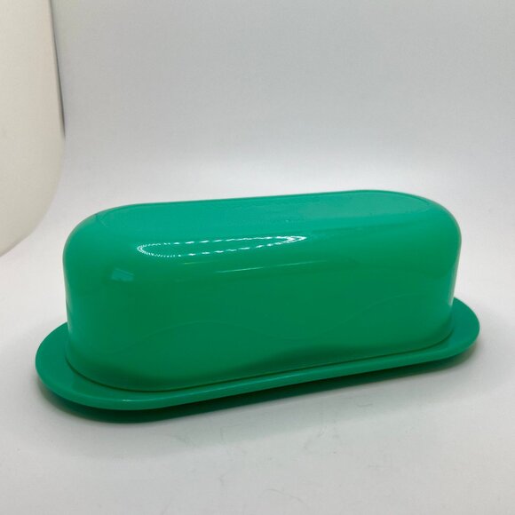 Tupperware Green Butter Dish - 5080A - Picture 1 of 4